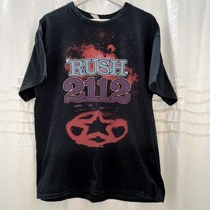 RUSH 2012 Large Band Tee short sleeve crew neck unisex